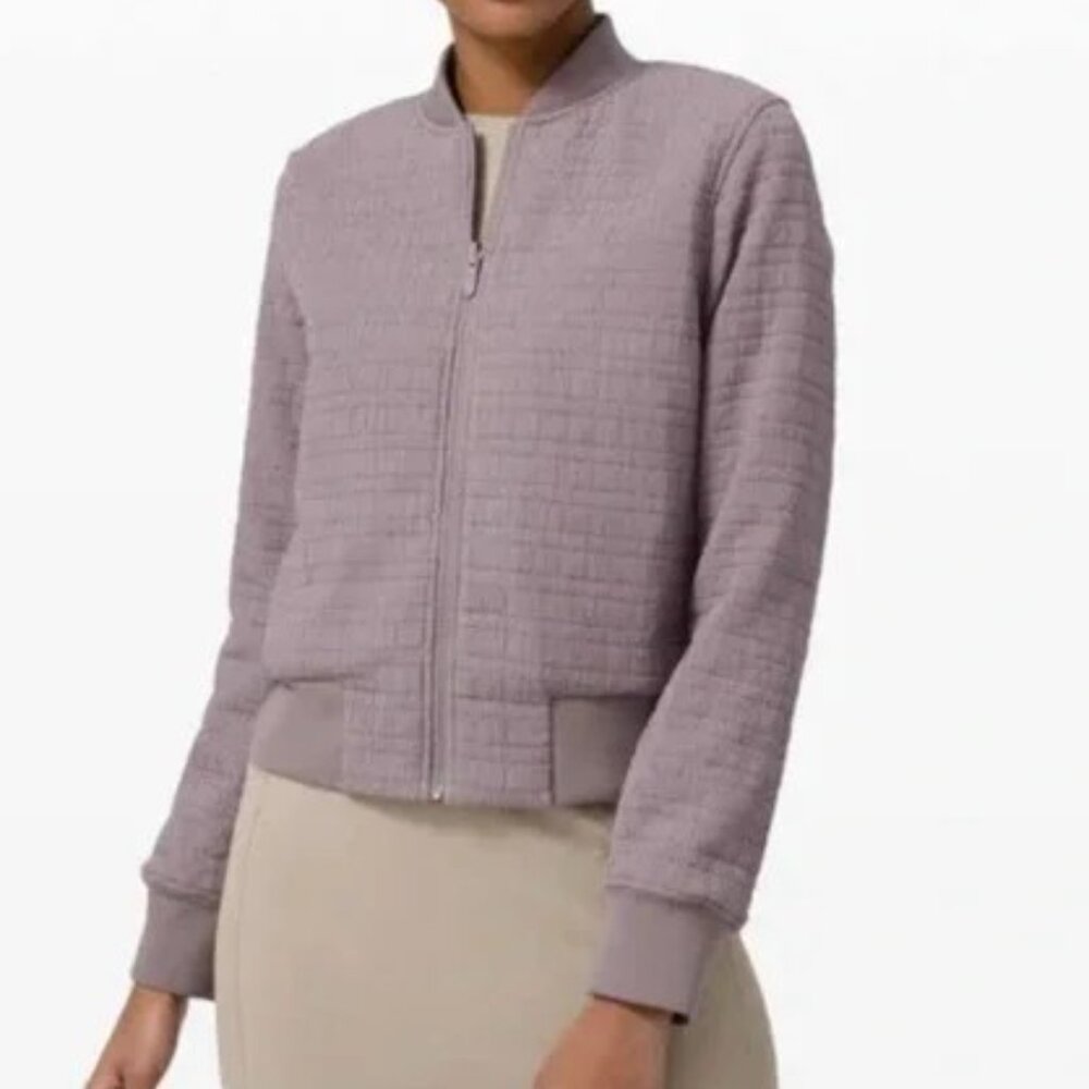 Lululemon Non-Stop Bomber REVERSIBLE Size 8